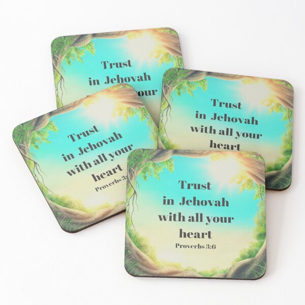 Item preview, Trust in Jehovah with all your heart jw designed and sold by kuvastudio.