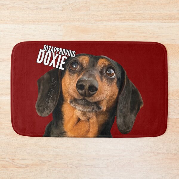 Item preview, Disapproving Doxie designed and sold by HeatherNafeArt.