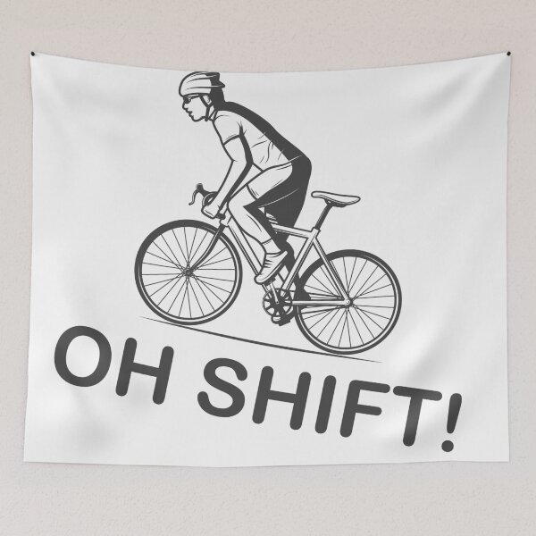 Item preview, Oh Shift! bike rider designed and sold by askarne.