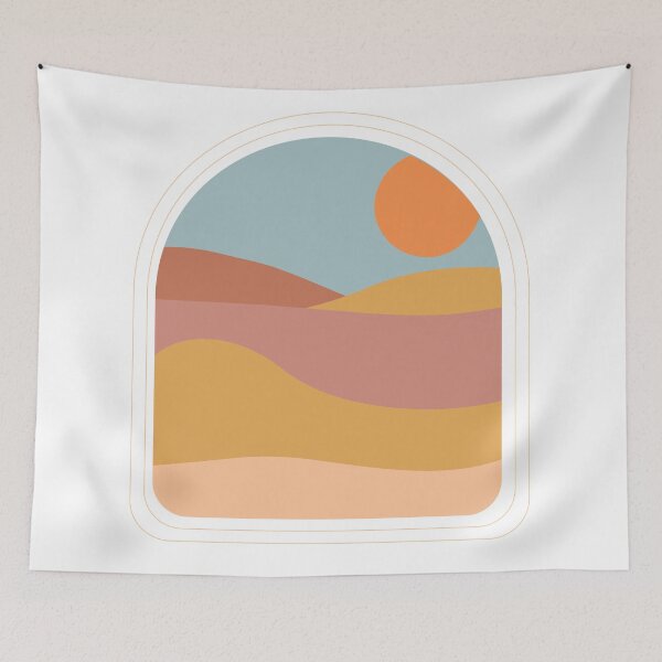 Item preview, Minimalist Desert Sunset designed and sold by Freshfroot.