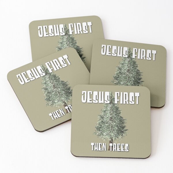 Item preview, Jesus First, Then Trees - Nature! designed and sold by TheKingdomAttic.