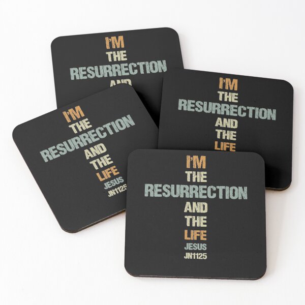 Item preview, I am the Resurrection and the Life. John 11:25 designed and sold by AndArte.