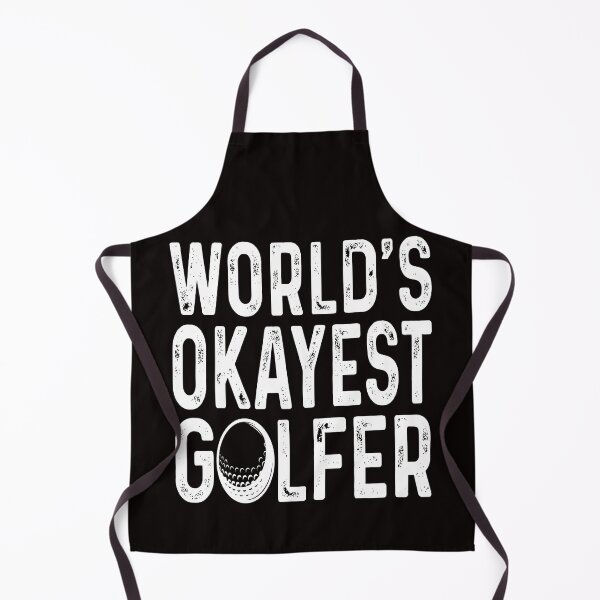 Item preview, World's Okayest Golfer designed and sold by Majesticoo.