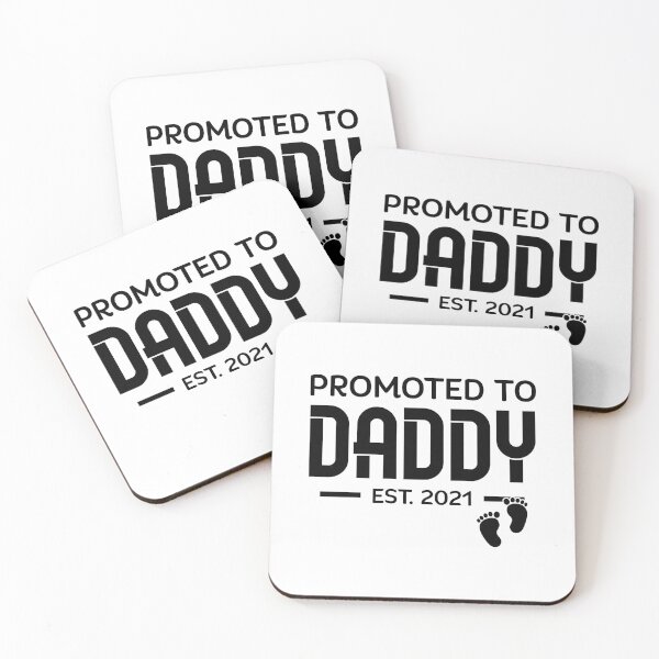 Item preview, Promoted to Daddy 2021 Soon to be Dad Husband Gift designed and sold by hasanmasud.