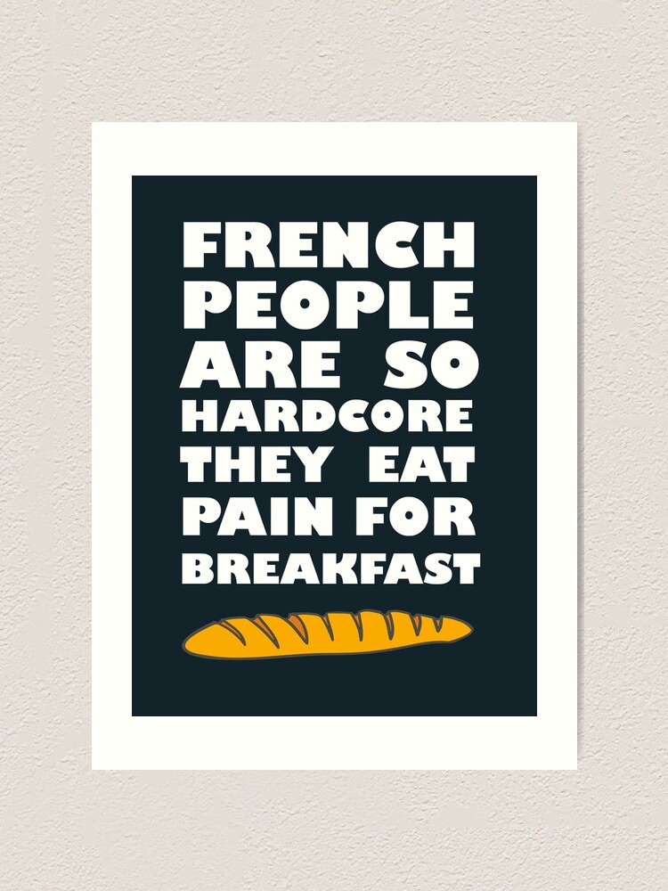 Alternate view of French People Art Print