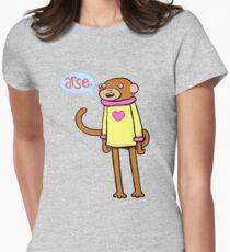 Arse Monkey Women's Fitted T-Shirt