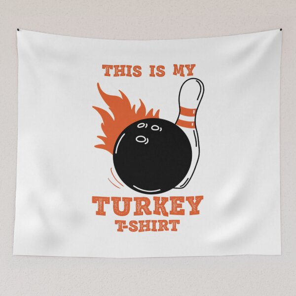 Item preview, Bowling - This is my sizzling turkey tshirt designed and sold by kcaandwu.
