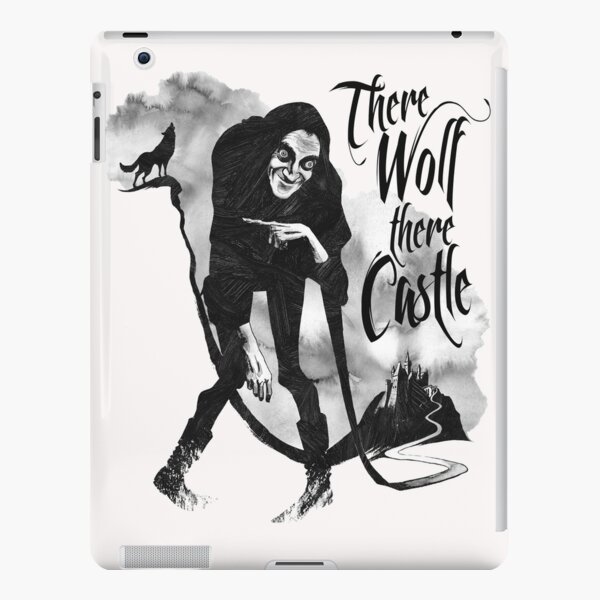There Wolf There castle iPad Snap Case