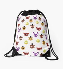 FNAF: the Original Five Drawstring Bag