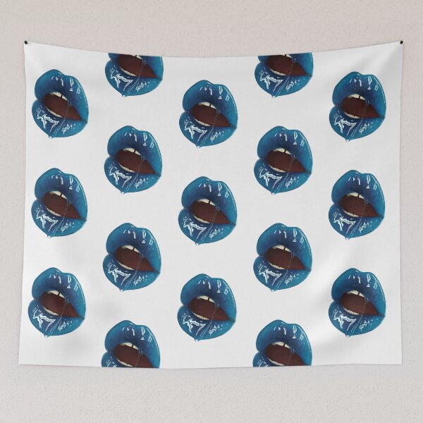 Item preview, Blue Glossy Lips designed and sold by ArtByYao.