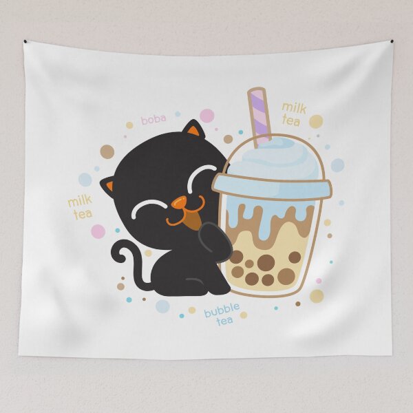 Item preview, Cat Boba | Bubble Tea designed and sold by KarolinaPaz.