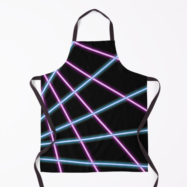 Item preview, 80s Retro Purple and Blue Neon Laser Beams Portrait Background designed and sold by uFit.