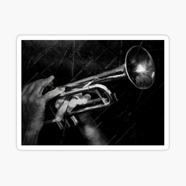 Trumpet Sticker