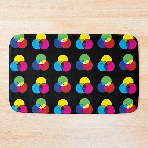 Item preview, RGB CMYK Color Diagram Pattern designed and sold by murialbezanson.