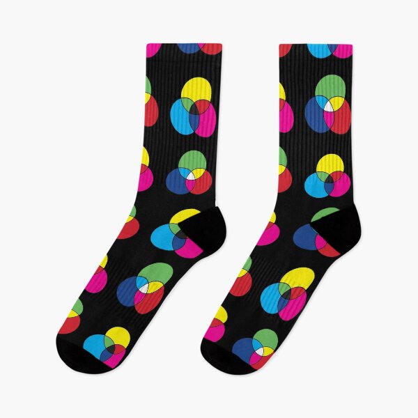 Item preview, RGB CMYK Color Diagram Pattern designed and sold by murialbezanson.