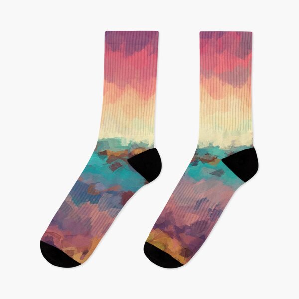 Item preview, colorful landscape designed and sold by shokA Design.