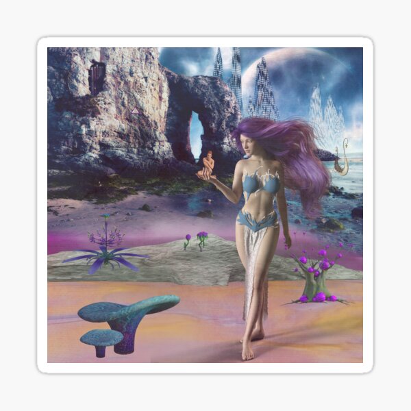 Alien Land Sticker