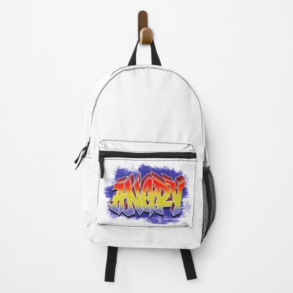 Item preview, ANGRY alphabet illustration graffiti 3d wildstyle handstyle style writing letter logo badge sticker initial color digital painting designed and sold by Vidy.yf.