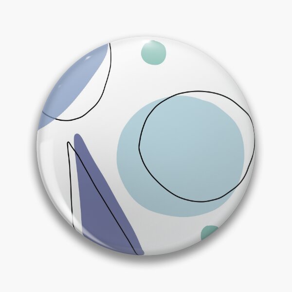 Item preview, Post Modern Pastel Blue designed and sold by Jenie Yolland.