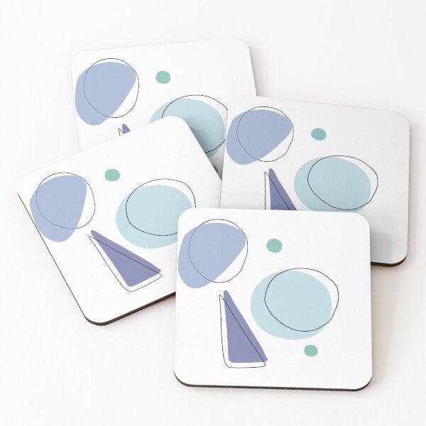 Item preview, Post Modern Pastel Blue designed and sold by Jenie Yolland.