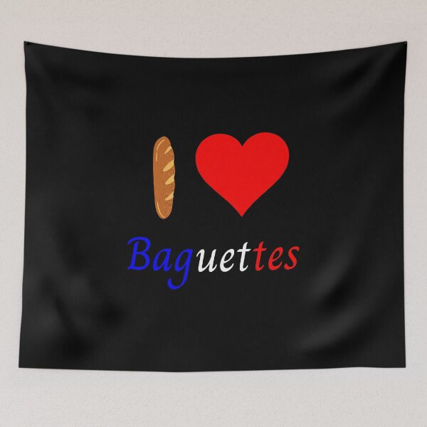Item preview, I Love French Baguette designed and sold by TommysShop.