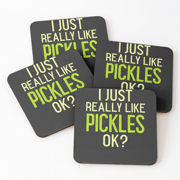 Item preview, I Just Really Like Pickles Ok designed and sold by EricJP.