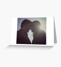 Castle and Beckette Greeting Card