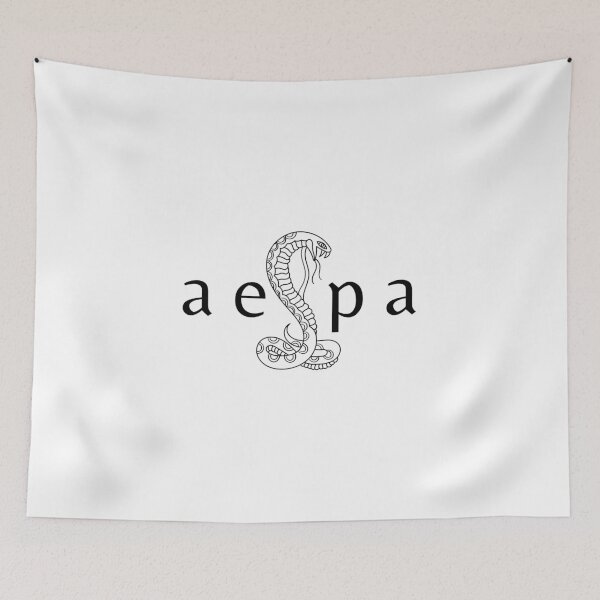 Item preview, Aespa Logo Art Sticky :) designed and sold by inbythin.