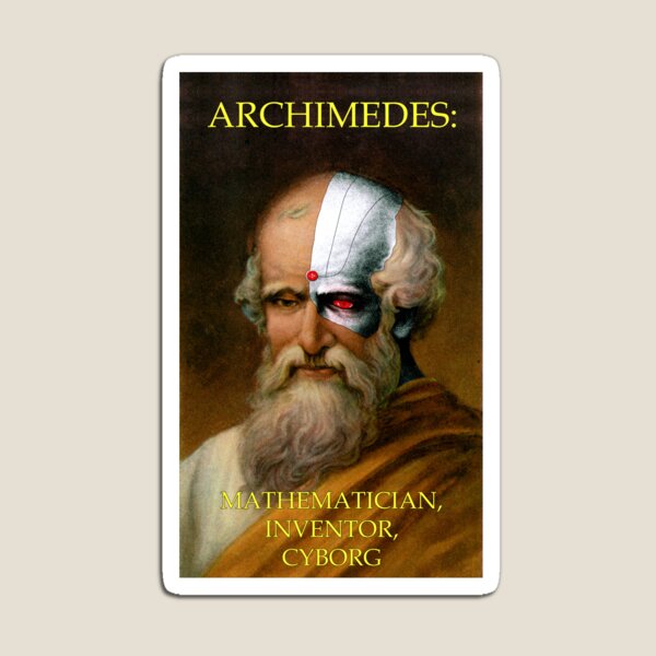 Archimedes Cyborg Magnet