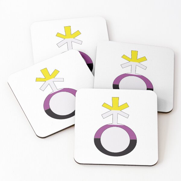 Item preview, Non Binary Symbol - Pride Flag Colours designed and sold by BackgroundPixel.
