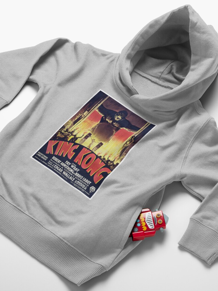 Alternate view of King Kong Toddler Pullover Hoodie