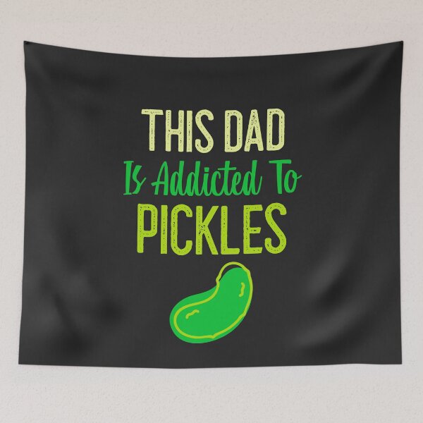 Item preview, This Dad Is Addicted To Pickles designed and sold by EricJP.