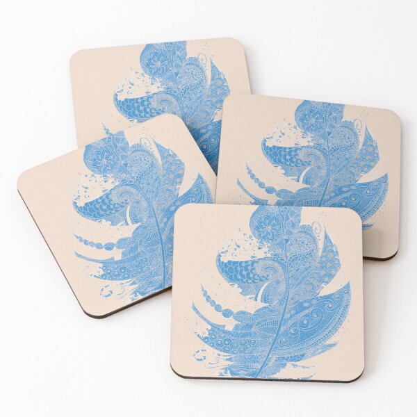 Item preview, Pastel Blue Feather designed and sold by Lucia  Lukas.