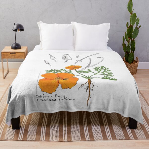 Item preview, California Poppy Botanical designed and sold by mernstw.