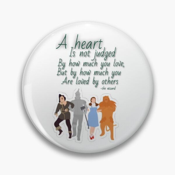 Item preview, A Heart Wizard and Oz Quote designed and sold by baukey22.