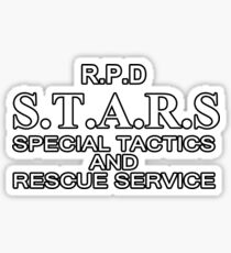 STARS Resident Evil RPD Sticker
