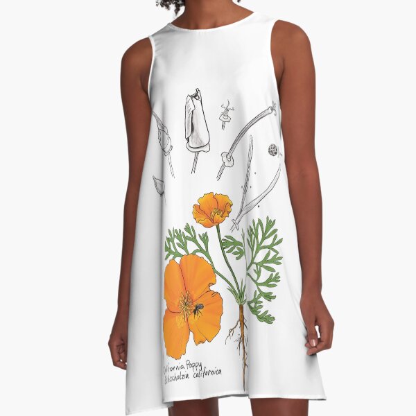 Item preview, California Poppy Botanical designed and sold by mernstw.