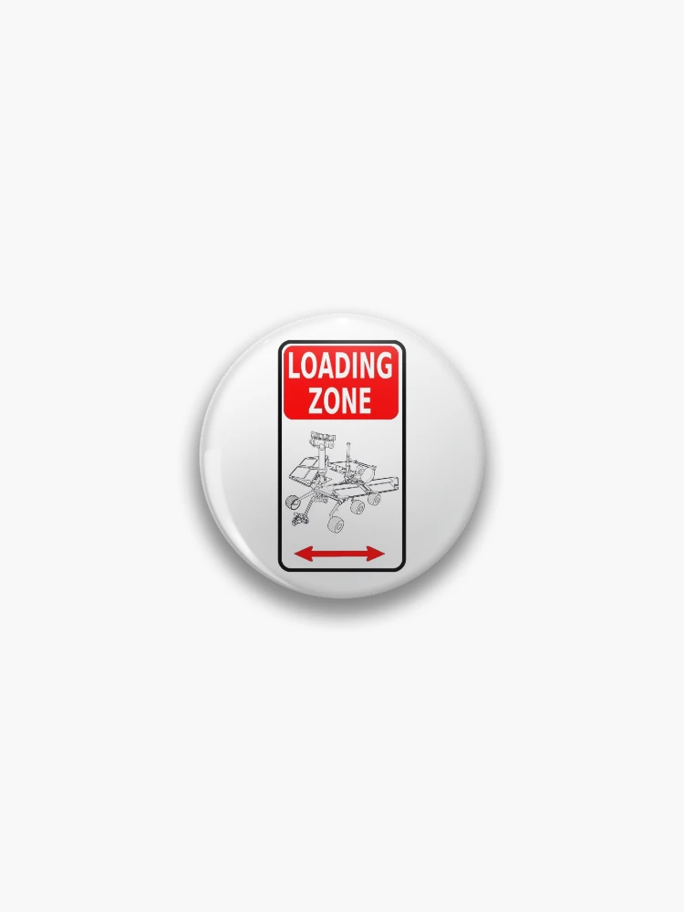 Thumbnail 1 of 3, Pin, Mars Rover Landing Zone designed and sold by InAsianSpaces.