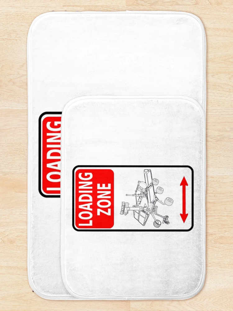 Thumbnail 5 of 6, Bath Mat, Mars Rover Landing Zone designed and sold by InAsianSpaces.