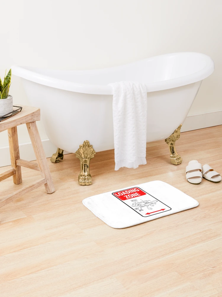 Thumbnail 2 of 6, Bath Mat, Mars Rover Landing Zone designed and sold by InAsianSpaces.
