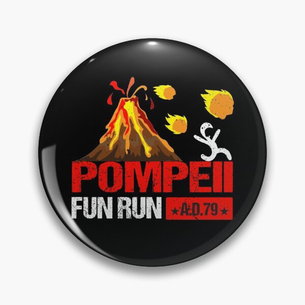Item preview, Pompeii Fun Run 79 AD Retro Vintage T-Shirt designed and sold by thuba257.