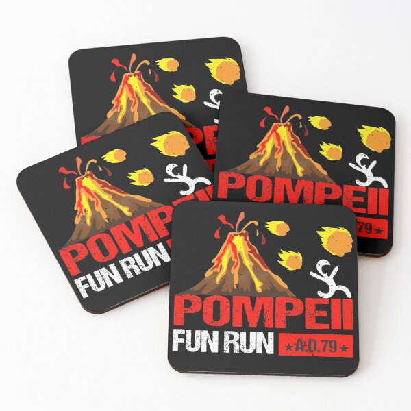 Item preview, Pompeii Fun Run 79 AD Retro Vintage T-Shirt designed and sold by thuba257.