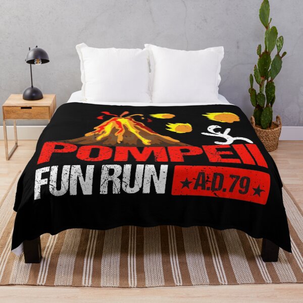 Item preview, Pompeii Fun Run 79 AD Retro Vintage T-Shirt designed and sold by thuba257.