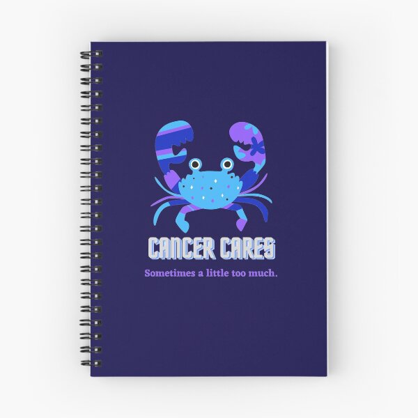 Item preview, Cancer Cares Sometimes a little too much ( Zodiac fun) designed and sold by WithAngela.