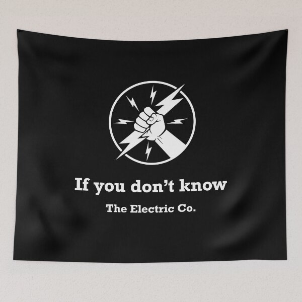 Item preview, The Electric Co. 1980 "If You Don't Know" Campaign designed and sold by BabyfaceDesign.