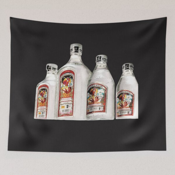 Item preview, Ginebra San Miguel Gin Bottles designed and sold by katrinaissilly.
