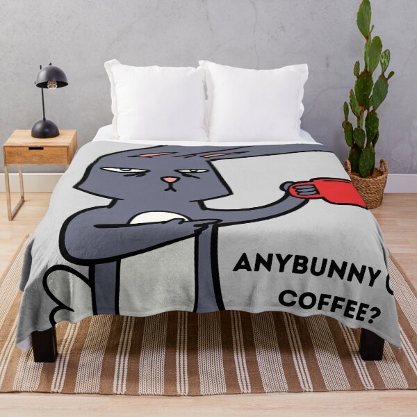 Item preview, ANYBUNNY GOT COFFEE? Cute Easter Gift designed and sold by Zeberdee Designs.