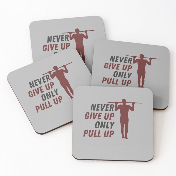 Item preview, Never give up, only pull up designed and sold by Unchainthebeast.