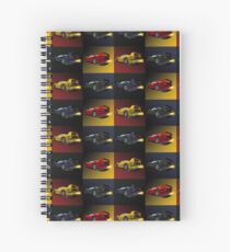automotive pop art Spiral Notebook