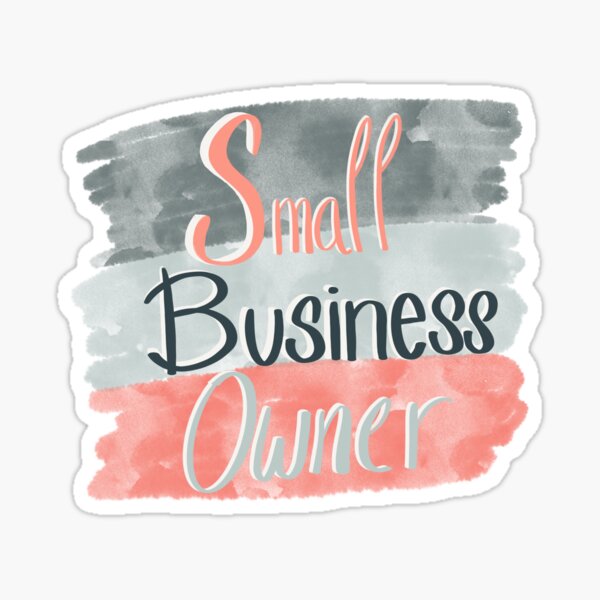 Item preview, Small Business Owner Paint Splash Rainbow designed and sold by Rochelle Rae Design.